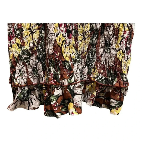 NWOT Faithful The Brand Floral Dress 100% Linen | Size 4 - Picture 4 of 7